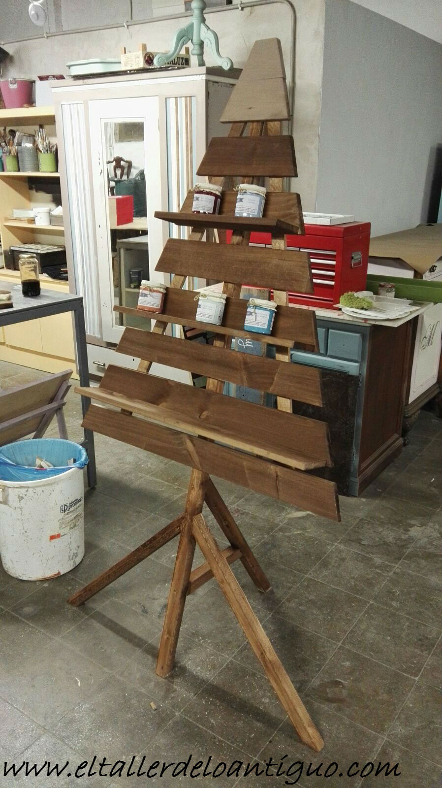 c&oacute;mo hacer un &aacute;rbol de Navidad en maderac&oacute;mo hacer un &aacute;rbol de Navidad en madera